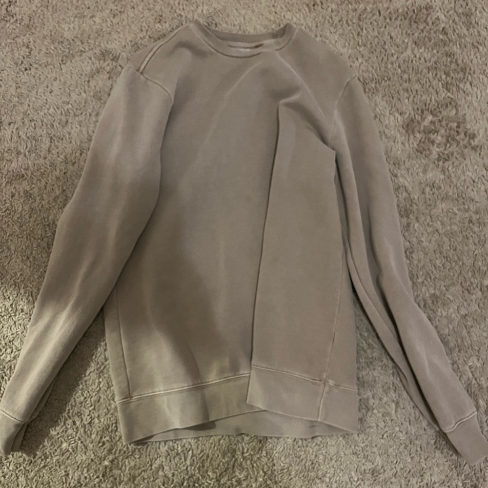 tan pacsun crewneck